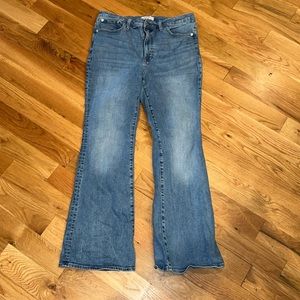 EUC Madewell Skinny Flare Jeans
